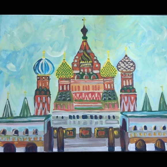 Other - Original acrylic painting on canvas, 16”x20”